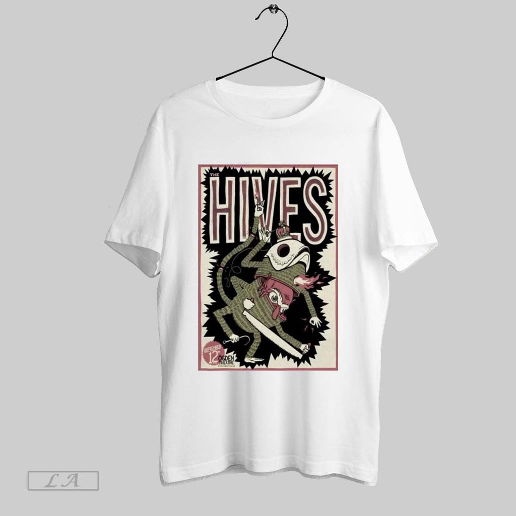 Original The Hives Ogden Theatre In Denver Co September 12 2025 Unisex T-shirt, Sweatshirt, Hoodie, Long Sleeve Tee - T-Shirt, Sweatshirt, Hoodie