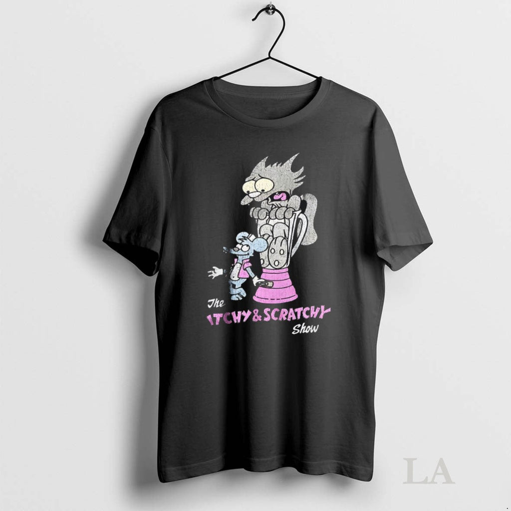 Original The Itchy And Scratchy Show Unisex T-shirt, Sweatshirt, Hoodie, Long Sleeve Tee - T-Shirt, Sweatshirt, Hoodie