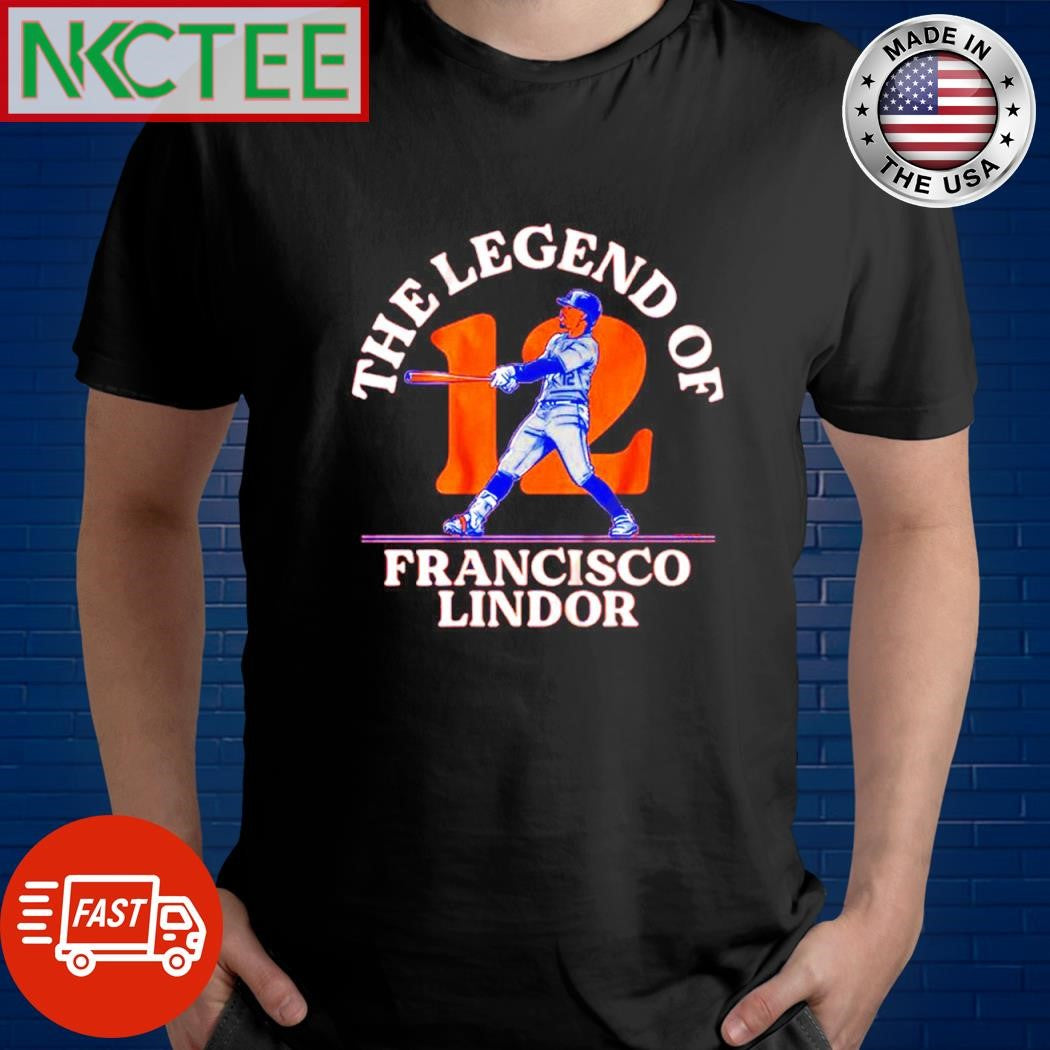 Original The Legend of Francisco Lindor shirt Unisex T-shirt, Sweatshirt, Hoodie, Long Sleeve Tee - T-Shirt, Sweatshirt, Hoodie