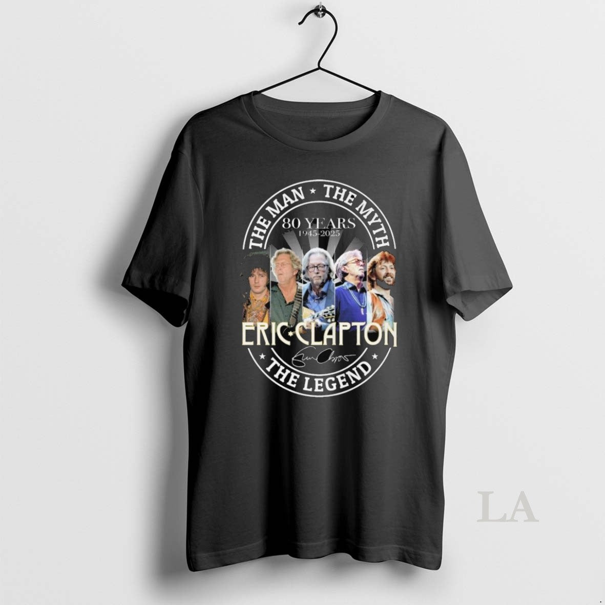 Original The Man The Myth Legend 80 Years 1945 2025 Eric Clapton Signature Long Sleve Unisex T-shirt, Sweatshirt, Hoodie, Long Sleeve Tee - T-Shirt, Sweatshirt, Hoodie