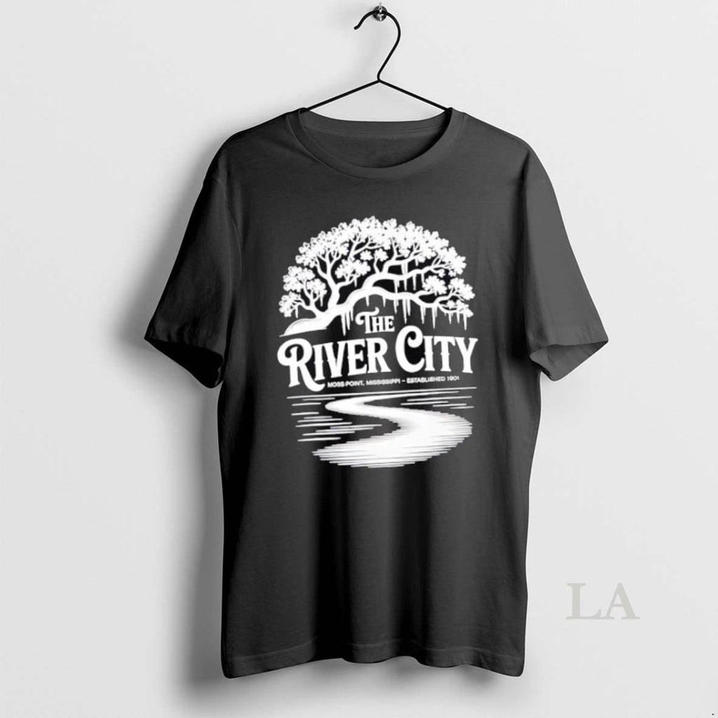 Original The River City Moss Point Live Oak Est 1901 Unisex T-shirt, Sweatshirt, Hoodie, Long Sleeve Tee - T-Shirt, Sweatshirt, Hoodie