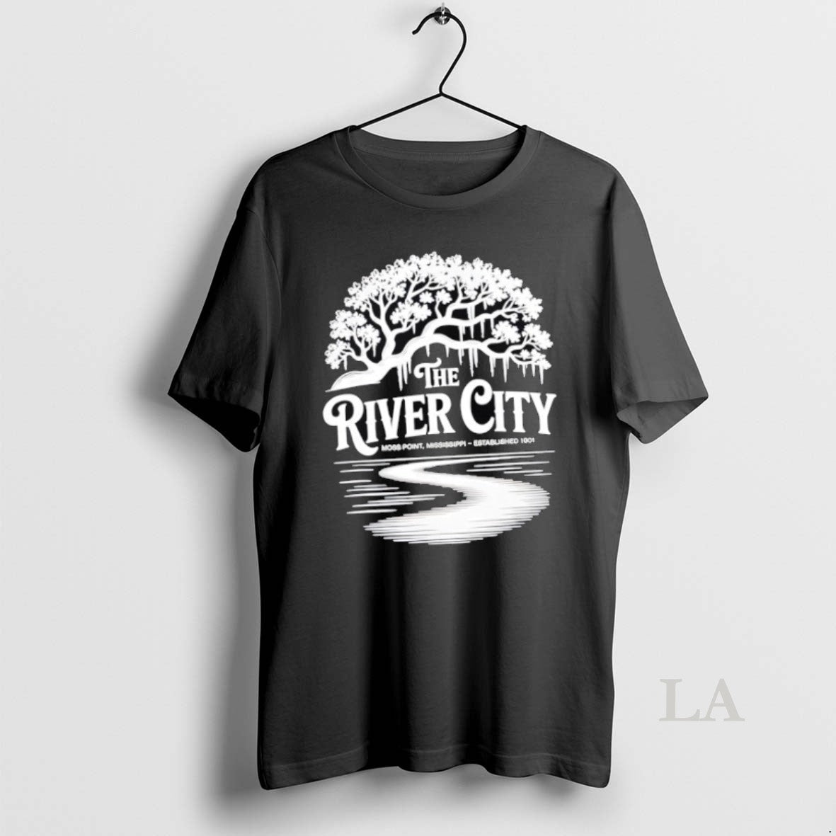 Original The River City Moss Point Live Oak Est 1901 Unisex T-shirt, Sweatshirt, Hoodie, Long Sleeve Tee - T-Shirt, Sweatshirt, Hoodie