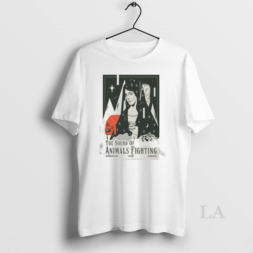 Original The Sound Of Animals Fighting Tour Los Angeles Ca 2025 Unisex T-shirt, Sweatshirt, Hoodie, Long Sleeve Tee - T-Shirt, Sweatshirt, Hoodie