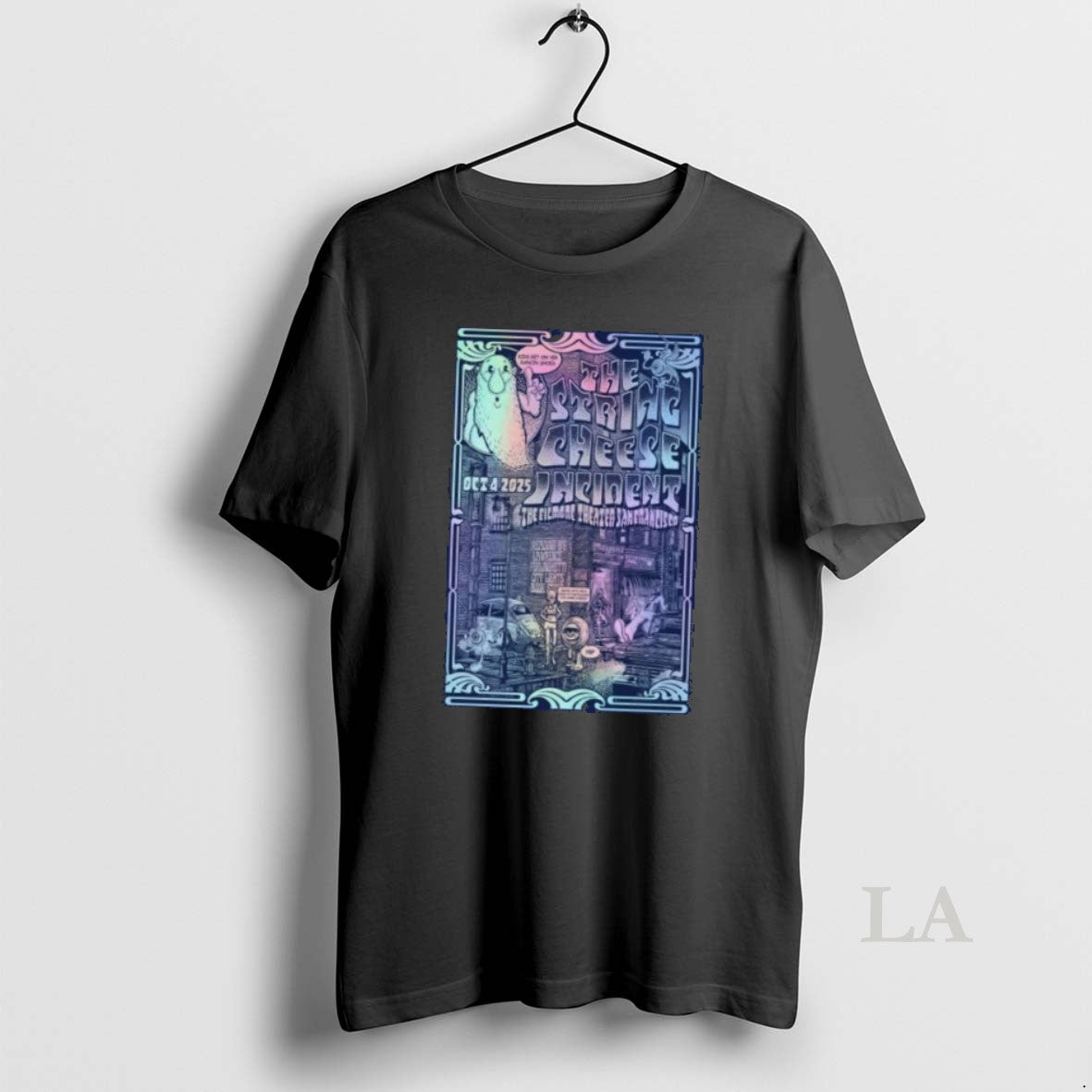 Original The String Cheese Incident October 4 2025 The Fillmore San Francisco Ca Unisex T-shirt, Sweatshirt, Hoodie, Long Sleeve Tee - T-Shirt, Sweatshirt, Hoodie