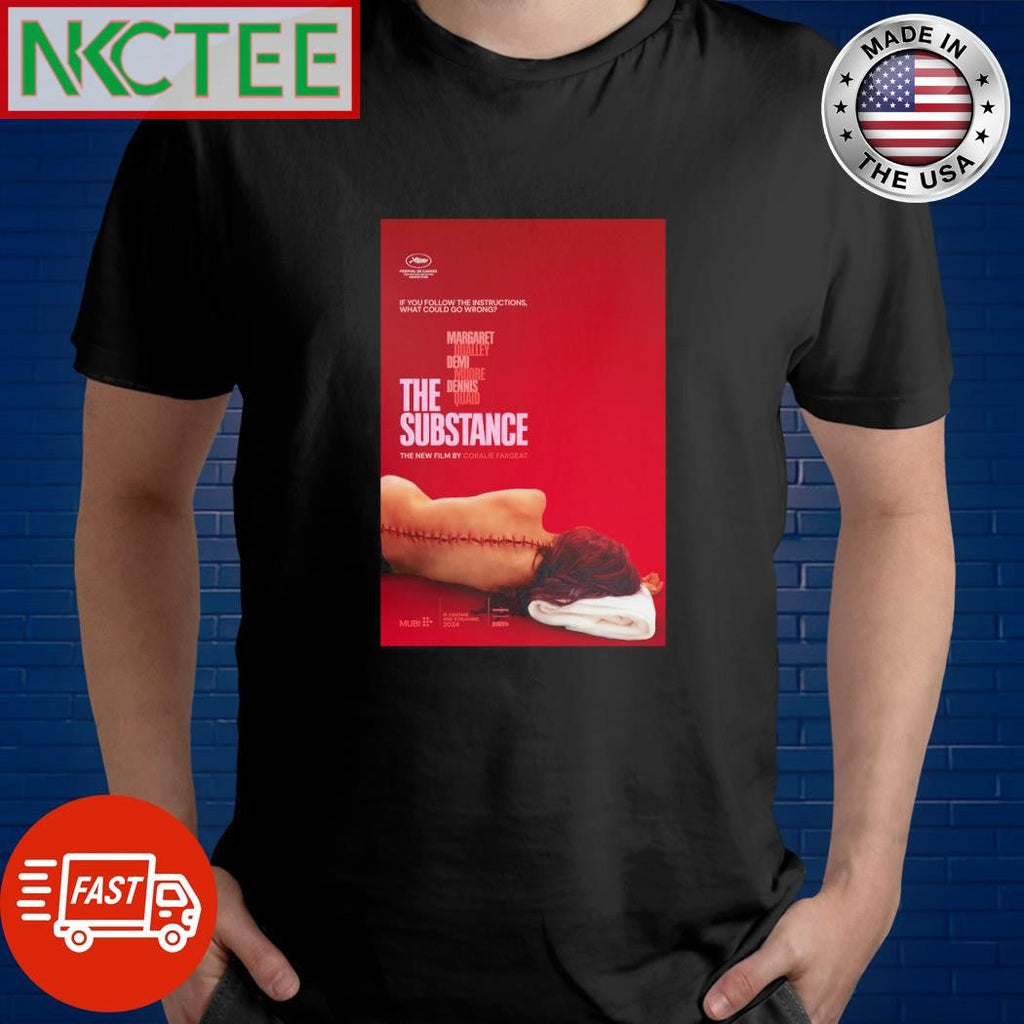 Original The Substance 2024 Halloween shirt Unisex T-shirt, Sweatshirt, Hoodie, Long Sleeve Tee - T-Shirt, Sweatshirt, Hoodie