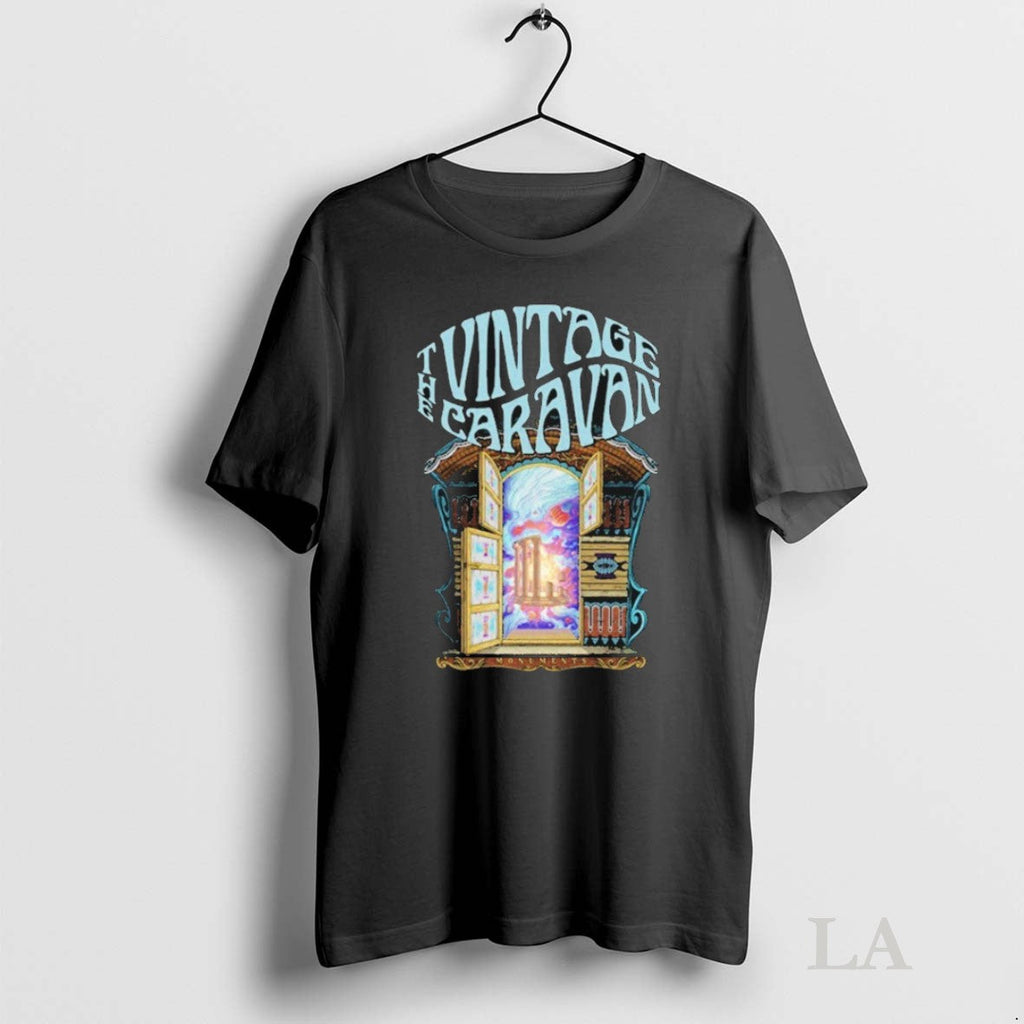 Original The Vintage Caravan Monuments Unisex T-shirt, Sweatshirt, Hoodie, Long Sleeve Tee - T-Shirt, Sweatshirt, Hoodie