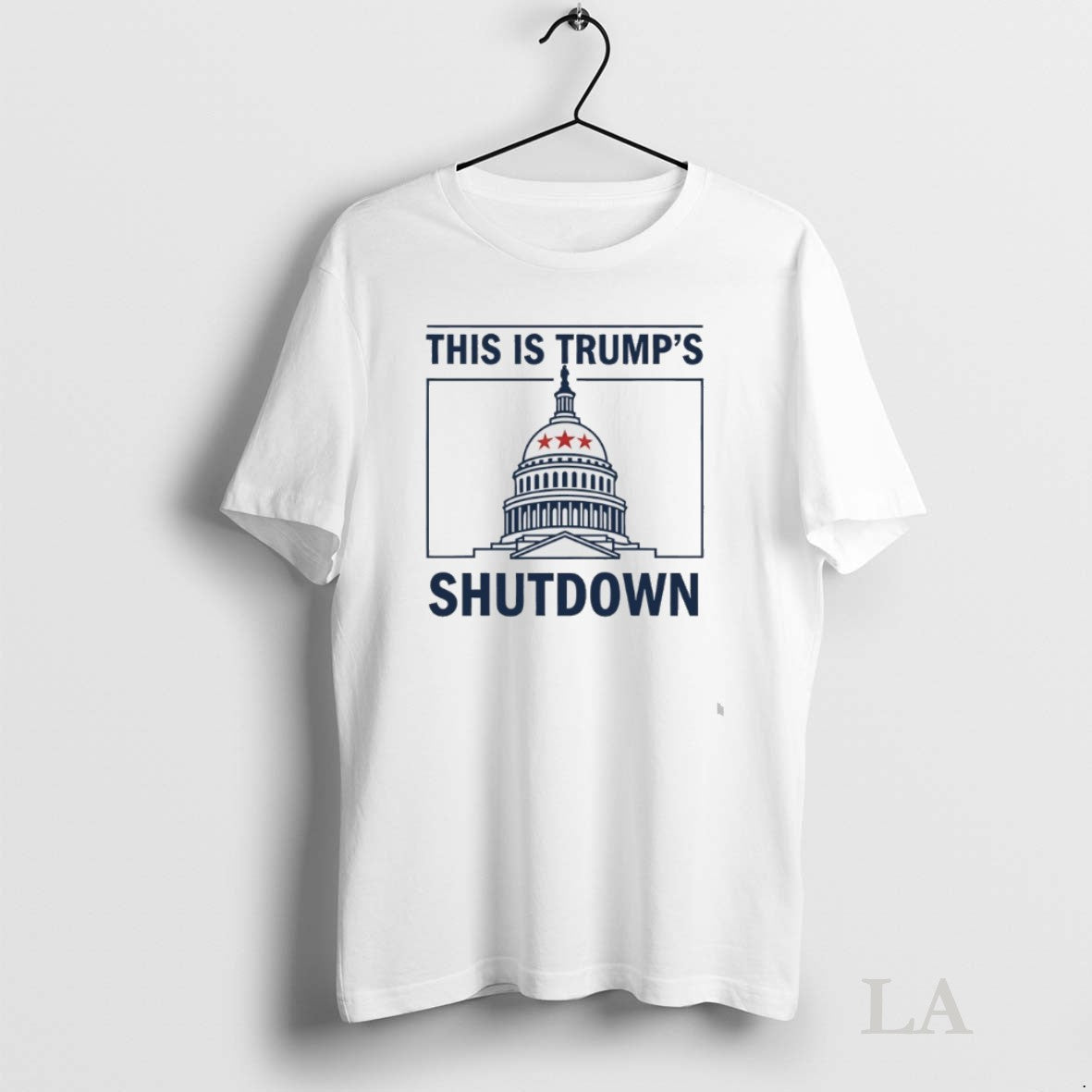 Original This Is Trump Shutdown White House 2025 Unisex T-shirt, Sweatshirt, Hoodie, Long Sleeve Tee - T-Shirt, Sweatshirt, Hoodie
