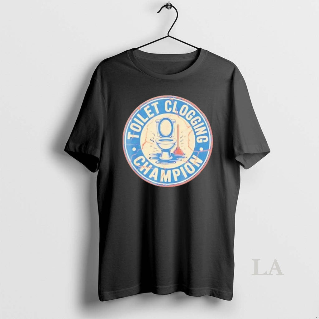 Original Toilet Clogging Champion Retro T-Shirts, Hoodie, Sweatshirt - T-Shirt, Sweatshirt, Hoodie