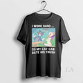 Original Tom And Jerry I Work Hard So My Cat Can Date His Crush Unisex T-shirt, Sweatshirt, Hoodie, Long Sleeve Tee - T-Shirt, Sweatshirt, Hoodie