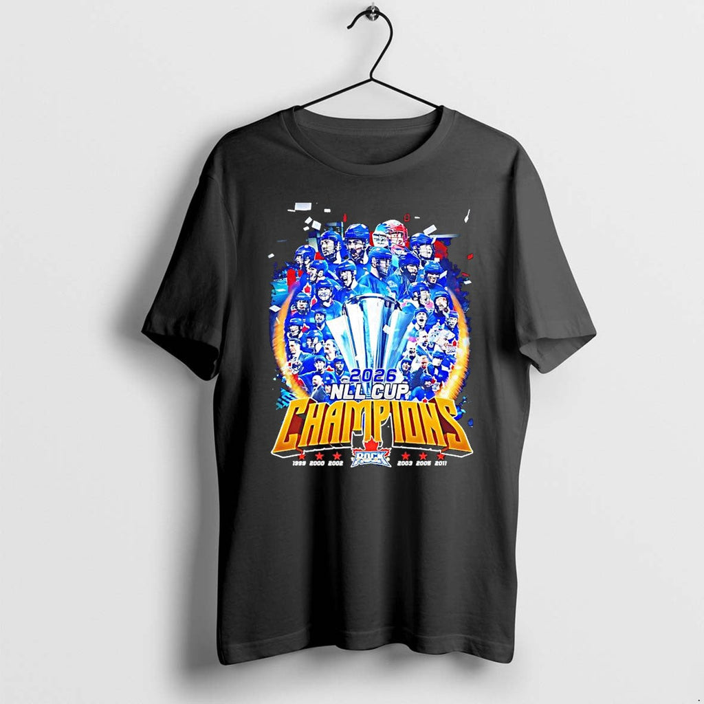 Original Toronto Rock Nll Cup Champions 2026 Tshirts Jpg Unisex T-shirt, Sweatshirt, Hoodie, Long Sleeve Tee - T-Shirt, Sweatshirt, Hoodie