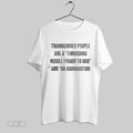 Original Transgender People Are A Throbbing Midde Finger To God And An Abomination Unisex T-shirt, Sweatshirt, Hoodie, Long Sleeve Tee - T-Shirt, Sweatshirt, Hoodie
