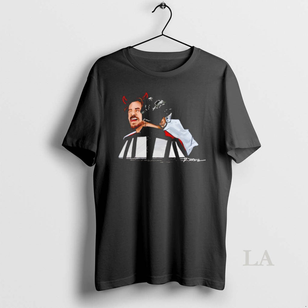 Original Trevor Zegras Devil Philadelphia Flyers Hockey Nhl Heated Rivalry 2026 Unisex T-shirt, Sweatshirt, Hoodie, Long Sleeve Tee - T-Shirt, Sweatshirt, Hoodie