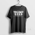 Original Trump 2028 Rewrite The Rules Retro Unisex T-shirt, Sweatshirt, Hoodie, Long Sleeve Tee - T-Shirt, Sweatshirt, Hoodie