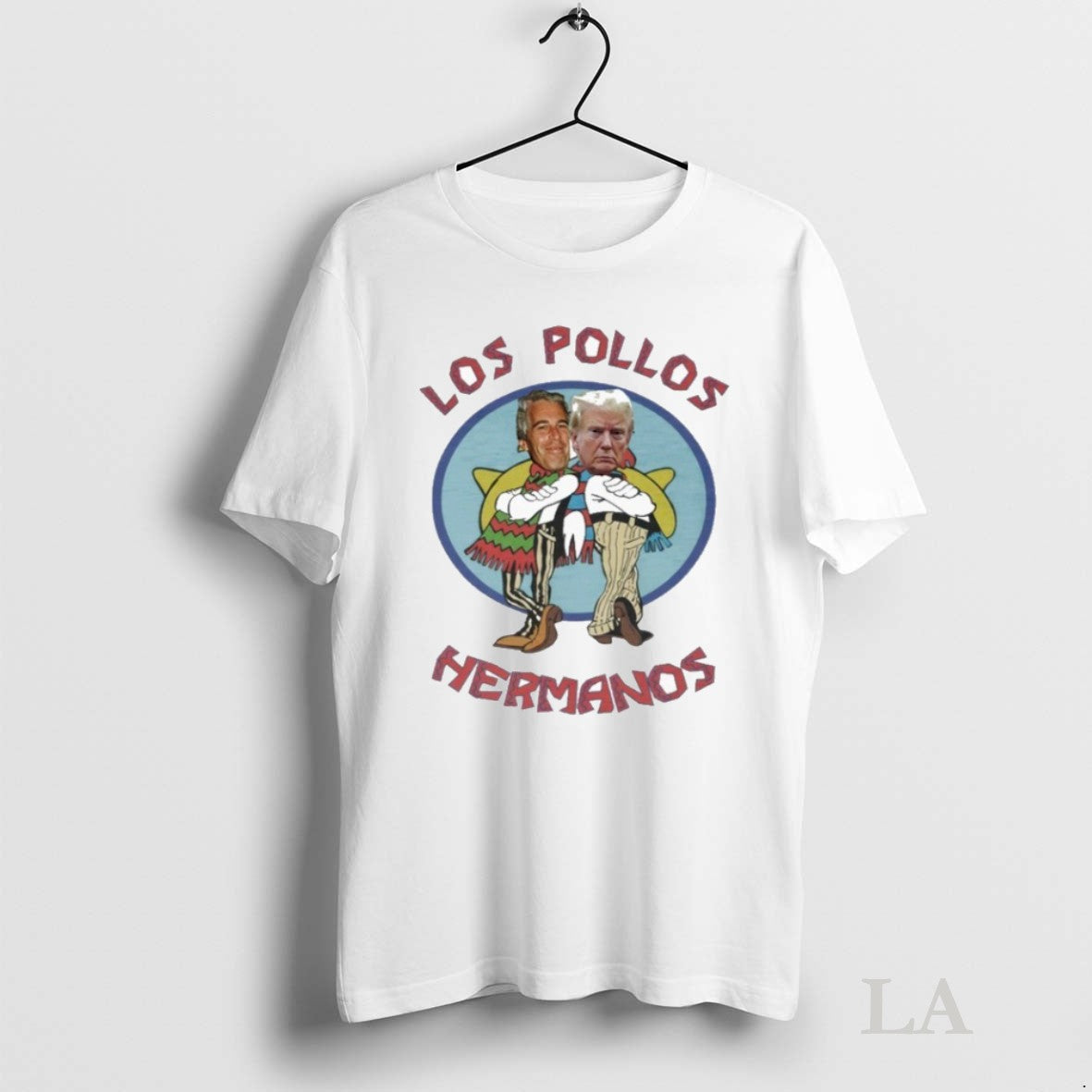 Original Trump And Jeffrey Epstein Los Pollos Hermanos Unisex T-shirt, Sweatshirt, Hoodie, Long Sleeve Tee - T-Shirt, Sweatshirt, Hoodie