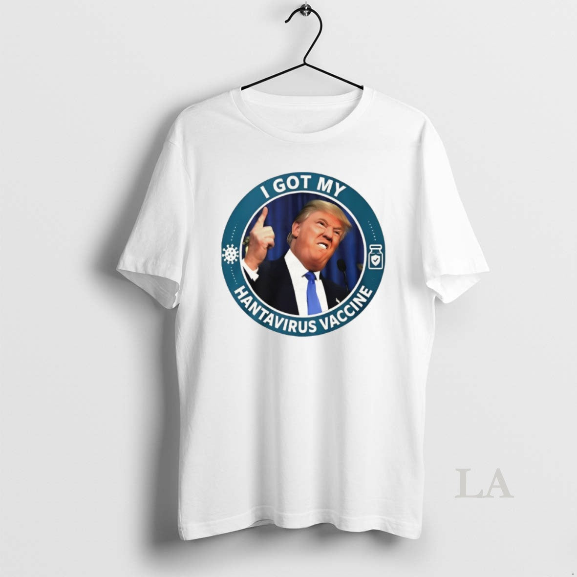 Original Trump I Got My Hantavirus Vaccine Unisex T-shirt, Sweatshirt, Hoodie, Long Sleeve Tee - T-Shirt, Sweatshirt, Hoodie