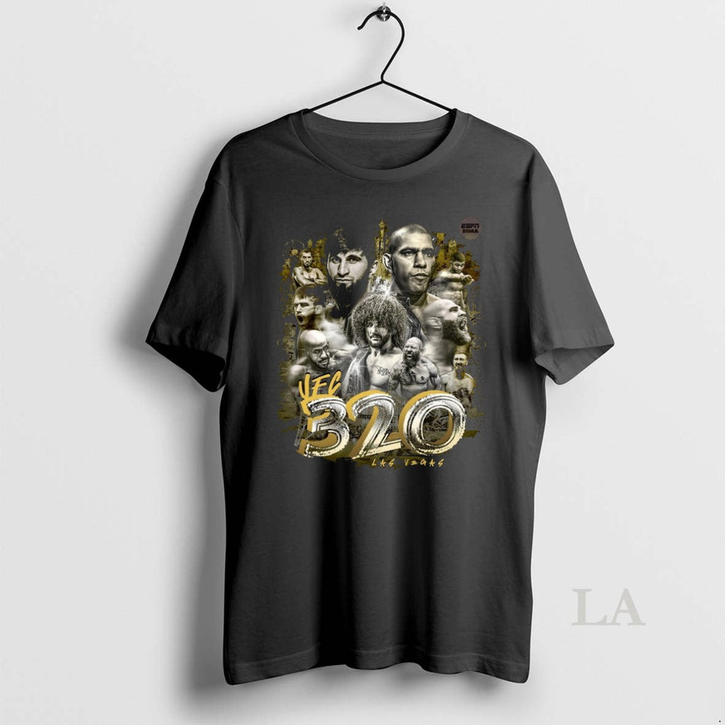 Original Ufc 320 Las Vegas Light Heavyweight Showdown Espn Mma Unisex T-shirt, Sweatshirt, Hoodie, Long Sleeve Tee - T-Shirt, Sweatshirt, Hoodie