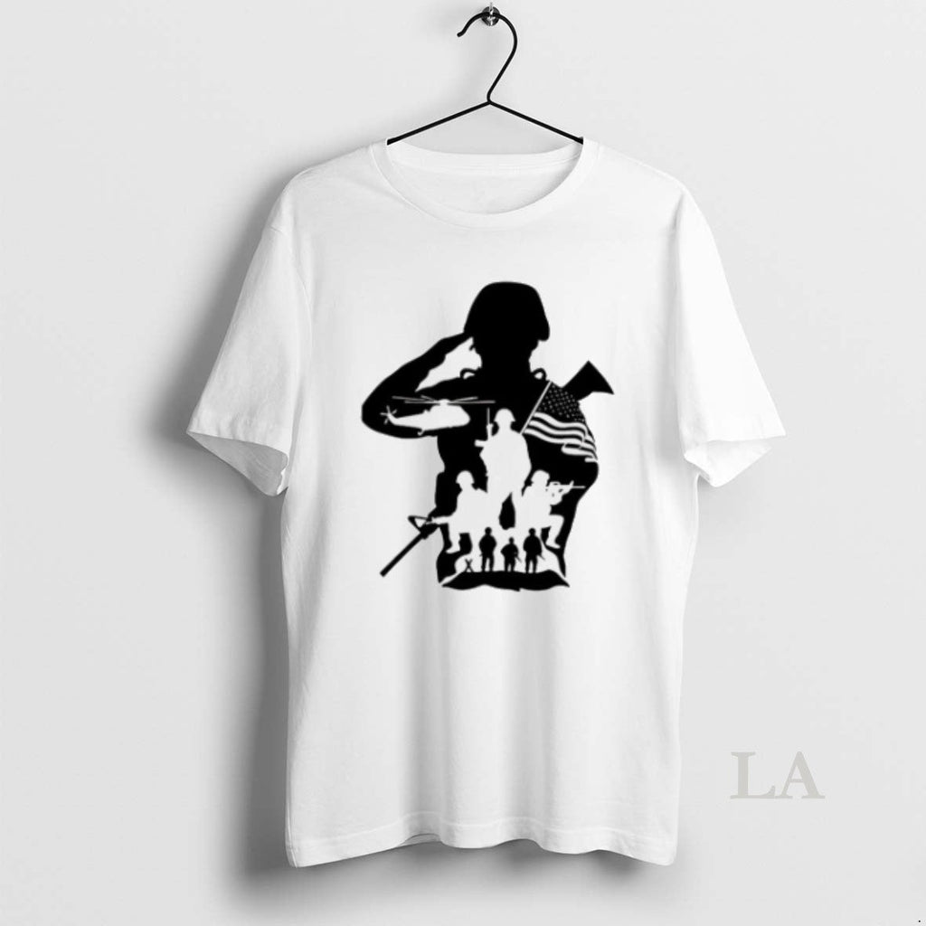 Original Usa Veteran Human Shadow Unisex T-shirt, Sweatshirt, Hoodie, Long Sleeve Tee - T-Shirt, Sweatshirt, Hoodie