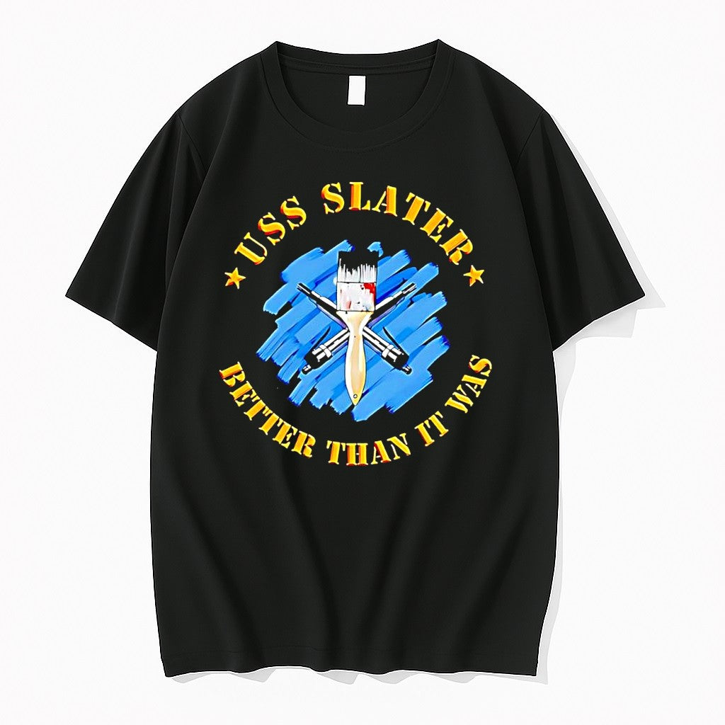 Original Uss Slater Better Than It Was Paint Restoration Tshirts Jpg Unisex T-shirt, Sweatshirt, Hoodie, Long Sleeve Tee - T-Shirt, Sweatshirt, Hoodie