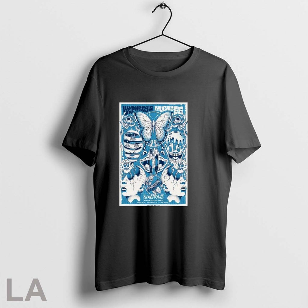 Original Umphreys Mcgee Garcias September 8 2025 Chicago Il Tour Poster Unisex T-shirt, Sweatshirt, Hoodie, Long Sleeve Tee - T-Shirt, Sweatshirt, Hoodie