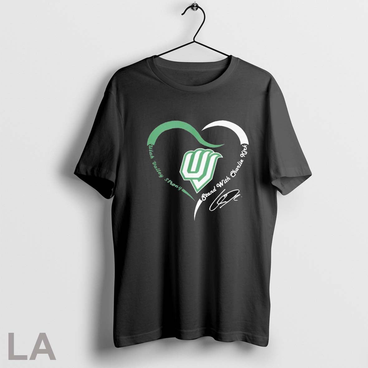 Original Utah Valley Strong Stand With Charlie Kirk Shirt Unisex T-shirt, Sweatshirt, Hoodie, Long Sleeve Tee - T-Shirt, Sweatshirt, Hoodie