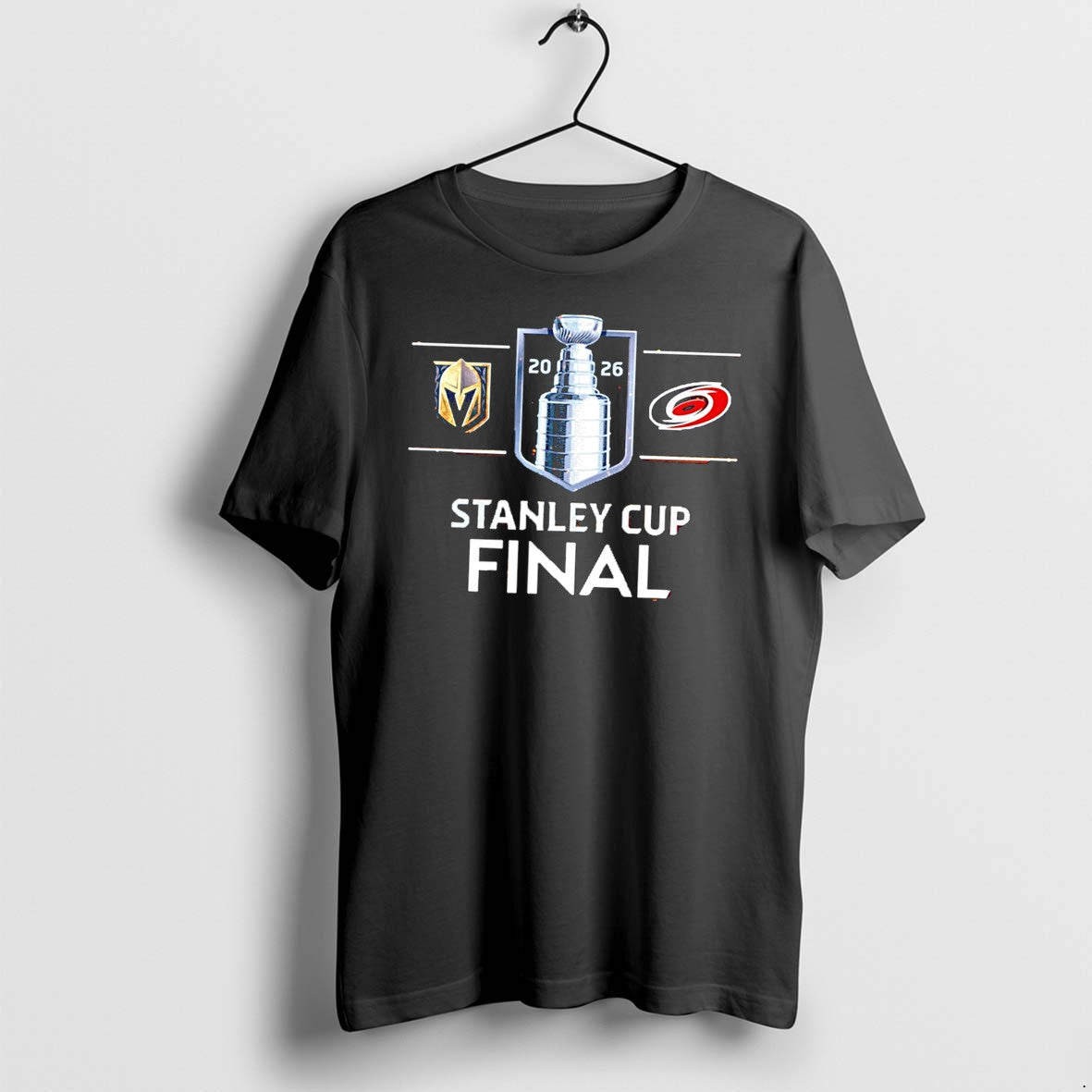 Original Vegas Vs Carolina 2026 Stanley Cup Final Matchup Tee Tshirts Jpg Unisex T-shirt, Sweatshirt, Hoodie, Long Sleeve Tee - T-Shirt, Sweatshirt, Hoodie