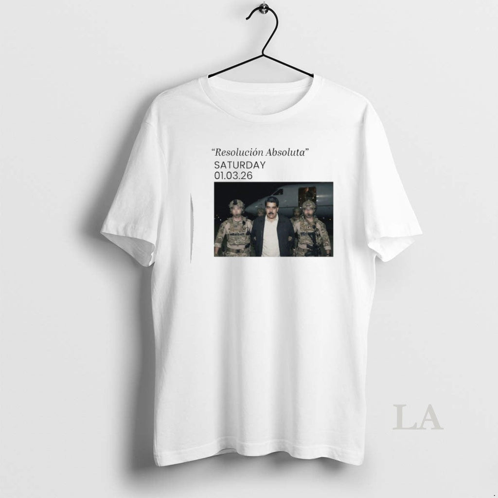 Original Venezuela Maduro Resolucion Absoluta Saturday 01 03 26 T-Shirts, Hoodie, Sweatshirt - T-Shirt, Sweatshirt, Hoodie