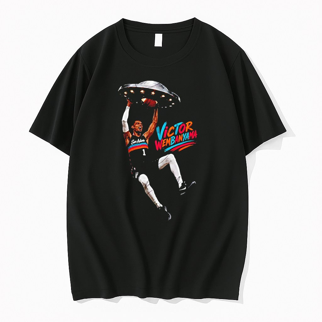 Original Victor Wembanyama 1 San Antonio Spurs Ufo Basketball Nba 2026 Tshirts Unisex T-shirt, Sweatshirt, Hoodie, Long Sleeve Tee - T-Shirt, Sweatshirt, Hoodie