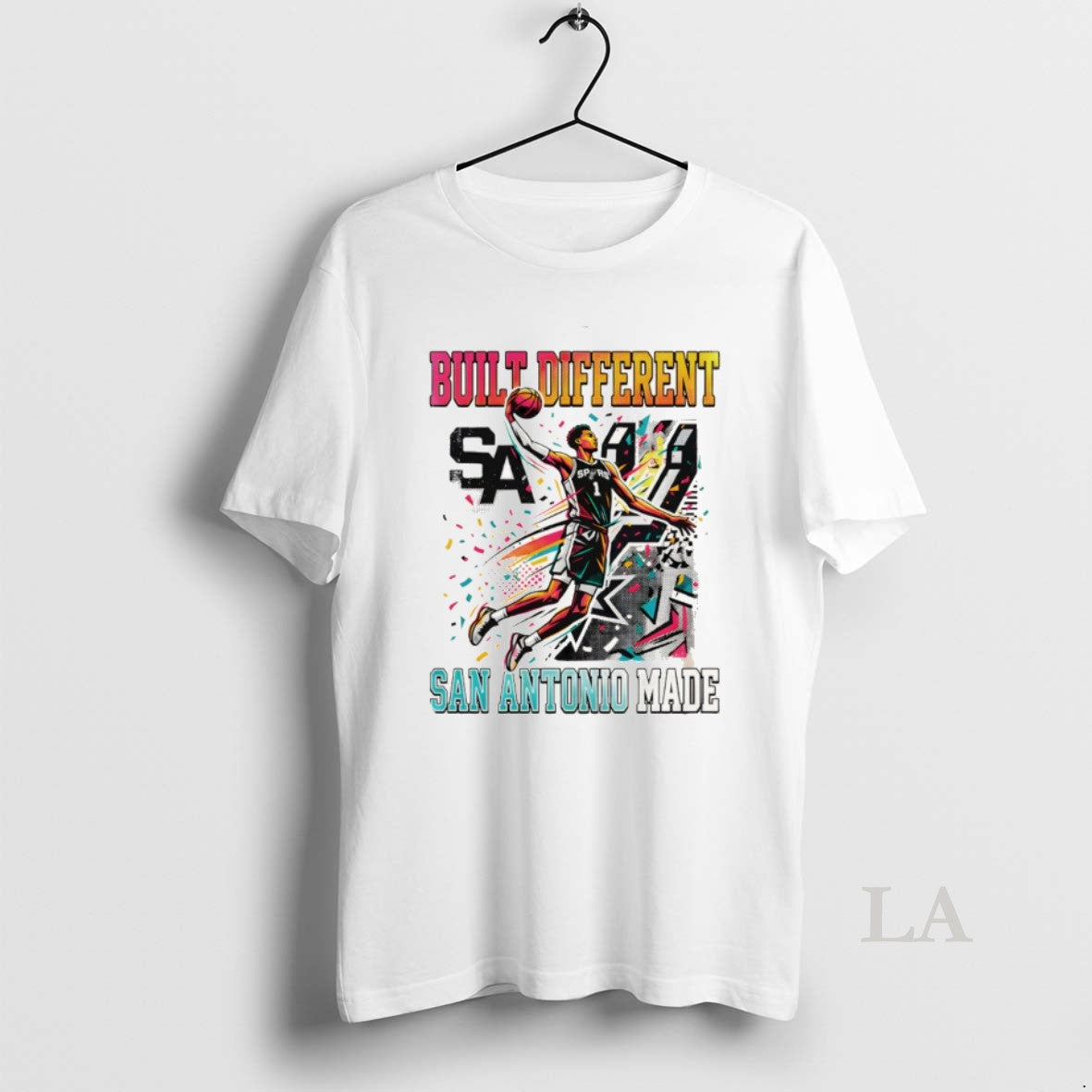 Original Victor Wembanyama Built Different San Antonio Made Spurs Basketball Wemby Era 2026 - T-Shirt, Sweatshirt, Hoodie