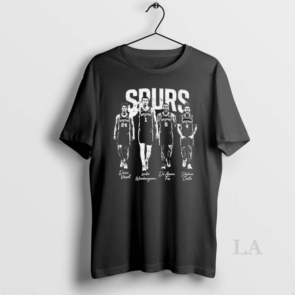 Original Victor Wembanyama Devin Vassell Stephon Castle Deaaron Fox San Antonio Spurs Basketball Players - T-Shirt, Sweatshirt, Hoodie
