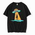 Original Victor Wembanyama San Antonio Spurs Alien Basketball Abduction Sci Fi Ufo Tshirts - T-Shirt, Sweatshirt, Hoodie