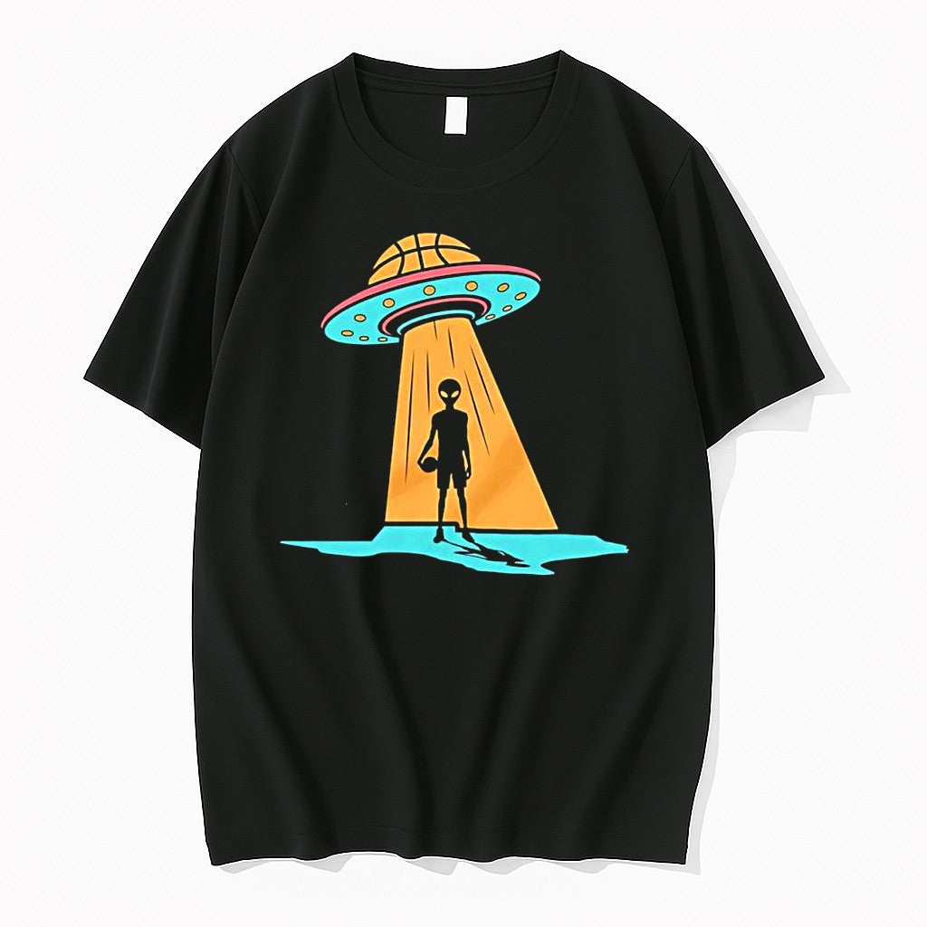Original Victor Wembanyama San Antonio Spurs Alien Basketball Abduction Sci Fi Ufo Tshirts - T-Shirt, Sweatshirt, Hoodie