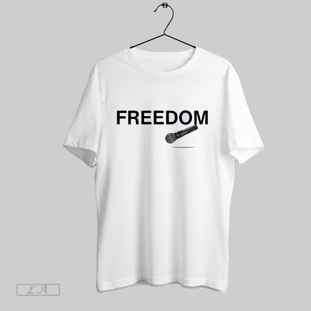 Original Viral Charlie Kirk Freedom Mic Unisex T-shirt, Sweatshirt, Hoodie, Long Sleeve Tee - T-Shirt, Sweatshirt, Hoodie