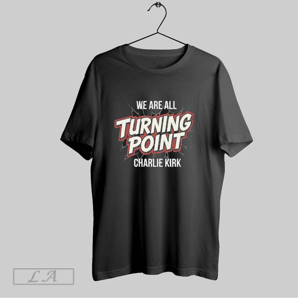Original Viral Pray For Charlie Kirk Turning Point Unisex T-shirt, Sweatshirt, Hoodie, Long Sleeve Tee - T-Shirt, Sweatshirt, Hoodie