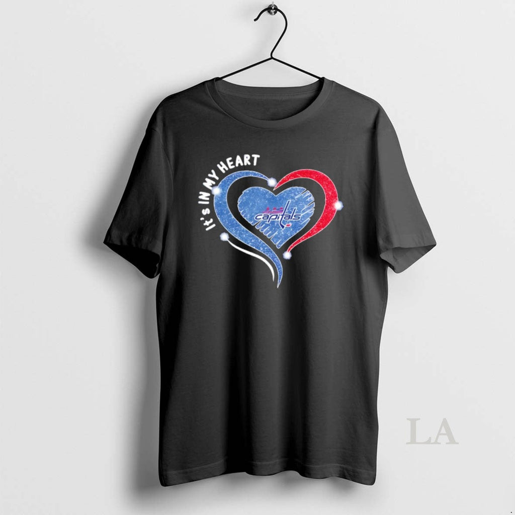 Original Washington Capitals Its In My Heart Hockey Nhl 2026 Unisex T-shirt, Sweatshirt, Hoodie, Long Sleeve Tee - T-Shirt, Sweatshirt, Hoodie