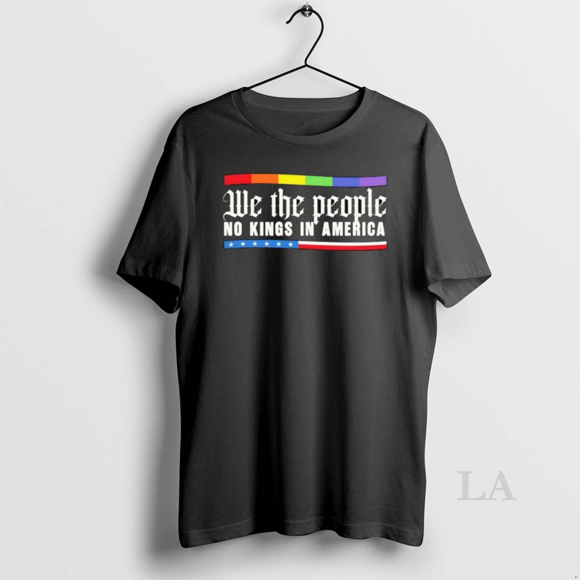 Original We The People No Kings In America Us Flag Unisex T-shirt, Sweatshirt, Hoodie, Long Sleeve Tee - T-Shirt, Sweatshirt, Hoodie