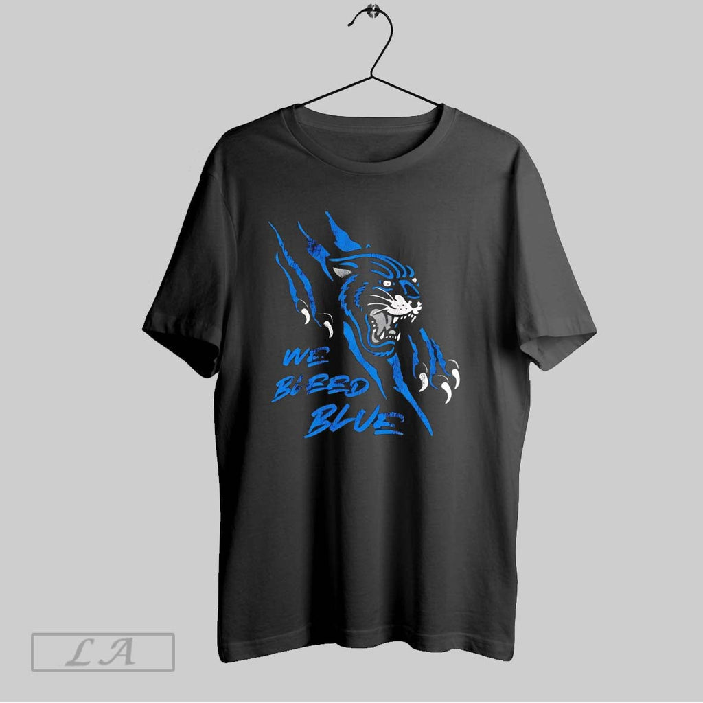 Original We Bleed Blue Football Unisex T-shirt, Sweatshirt, Hoodie, Long Sleeve Tee - T-Shirt, Sweatshirt, Hoodie