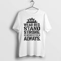 Original Wear Red Stand Strong Remember Them Alway Tshirts Jpg Unisex T-shirt, Sweatshirt, Hoodie, Long Sleeve Tee - T-Shirt, Sweatshirt, Hoodie