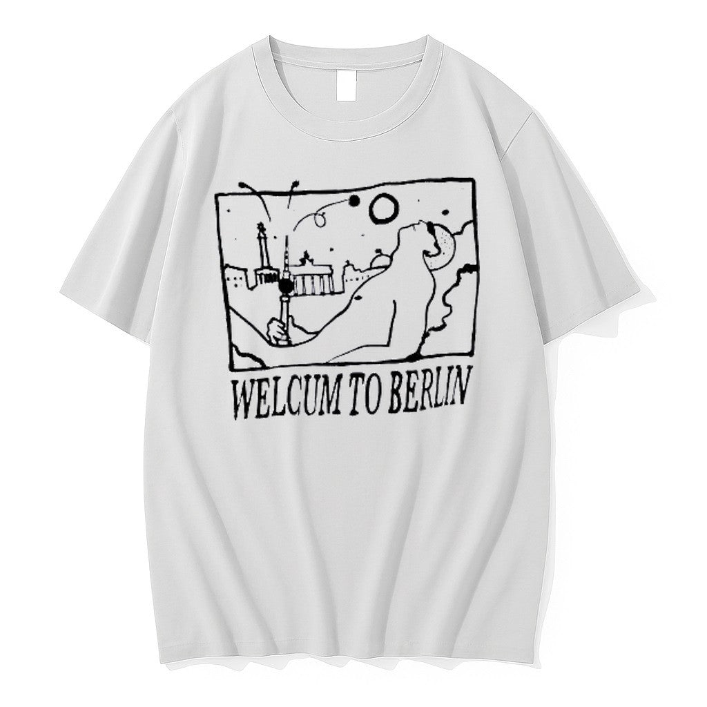 Original Welcome To Berlin Tshirts Jpg Unisex T-shirt, Sweatshirt, Hoodie, Long Sleeve Tee - T-Shirt, Sweatshirt, Hoodie