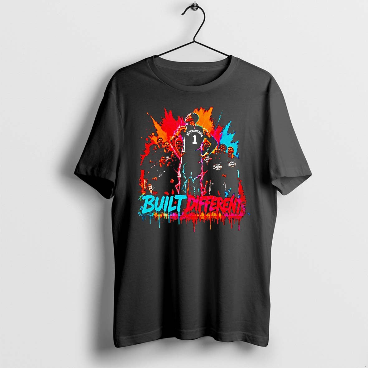 Original Wemby Area 210 Built Different Spurs Basketball Fiesta Graphic Tshirts Unisex T-shirt, Sweatshirt, Hoodie, Long Sleeve Tee - T-Shirt, Sweatshirt, Hoodie