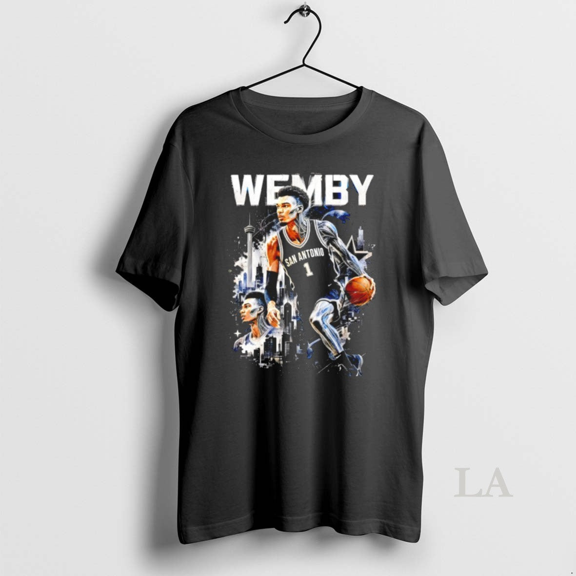 Original Wemby Half Alien Victor Wembanyama San Antonio Spurs Basketball Graphic Vintage Unisex T-shirt, Sweatshirt, Hoodie, Long Sleeve Tee - T-Shirt, Sweatshirt, Hoodie