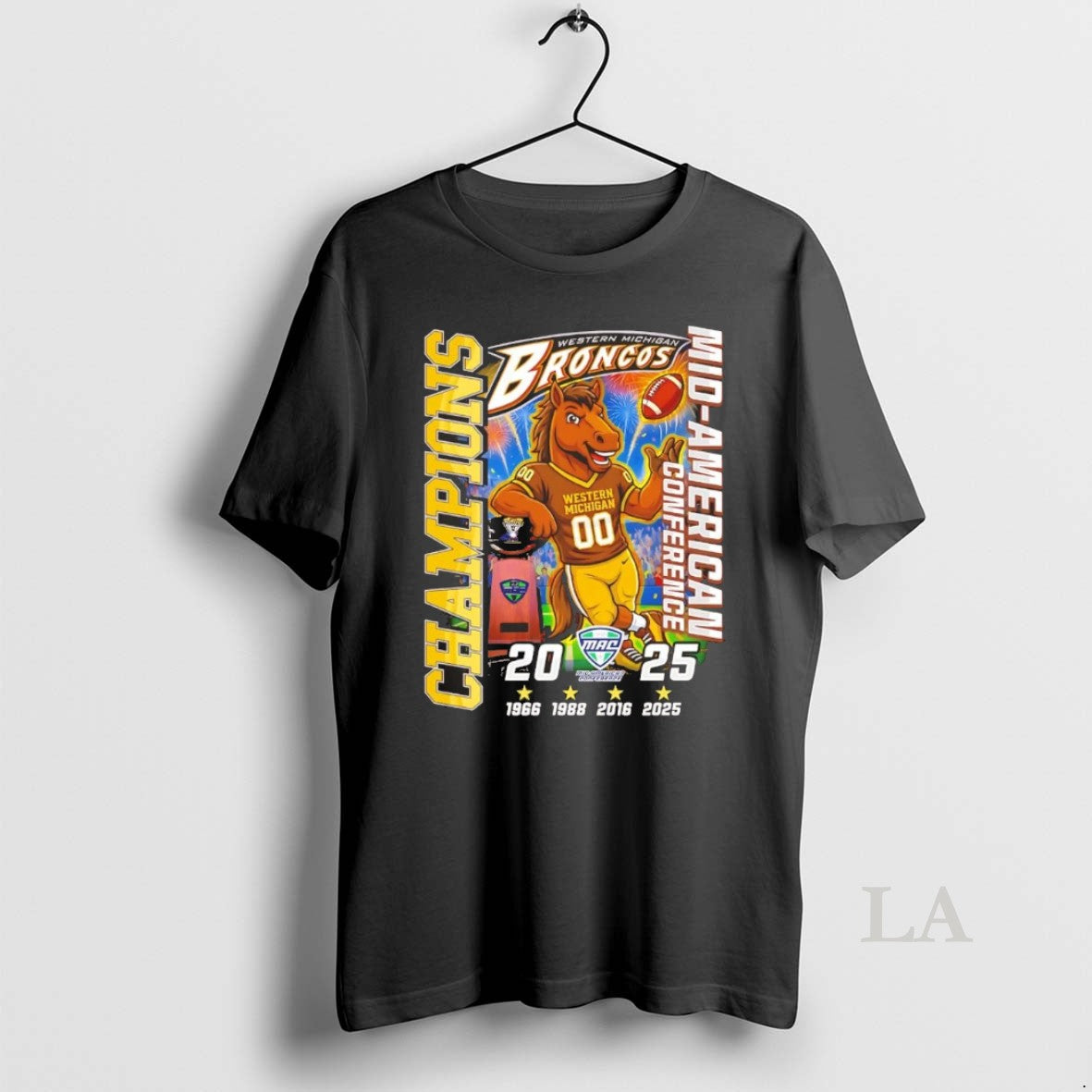 Original Western Michigan Broncos 2025 3 Time Mac Champions Chriast T-Shirts, Hoodie, Sweatshirt - T-Shirt, Sweatshirt, Hoodie