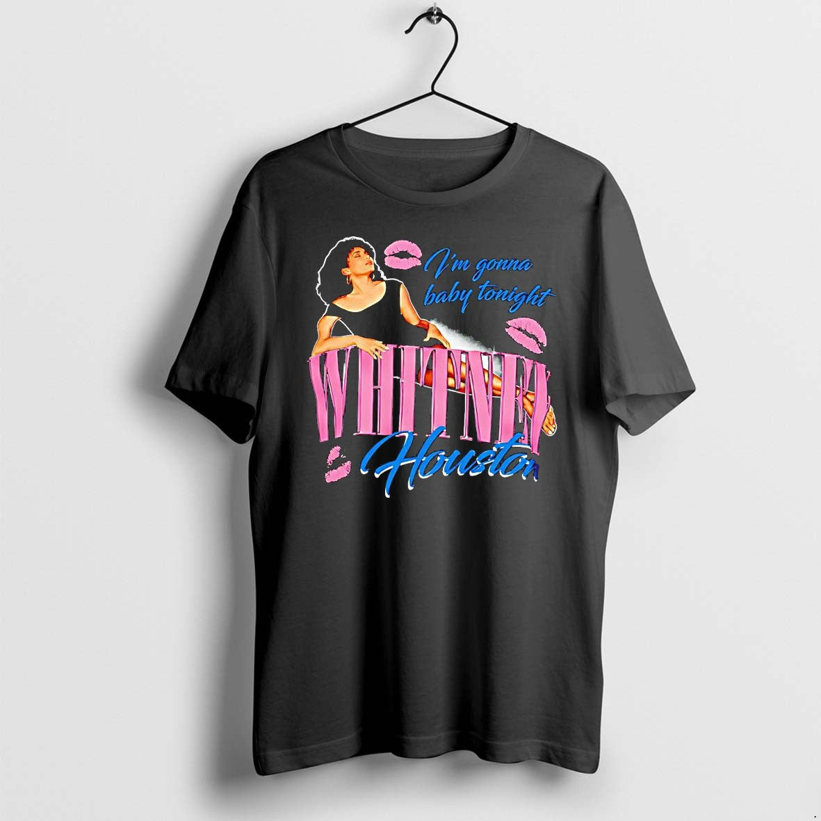 Original Whitney Houston Im Gonna Baby Tonight Pink Lips Tshirts Jpg Unisex T-shirt, Sweatshirt, Hoodie, Long Sleeve Tee - T-Shirt, Sweatshirt, Hoodie