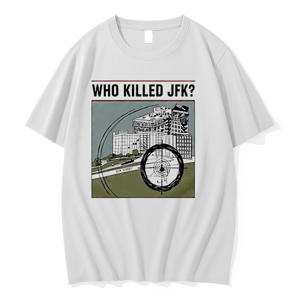 Original Who Killed Jfk Sniper Scope Tshirts Jpg Unisex T-shirt, Sweatshirt, Hoodie, Long Sleeve Tee - T-Shirt, Sweatshirt, Hoodie