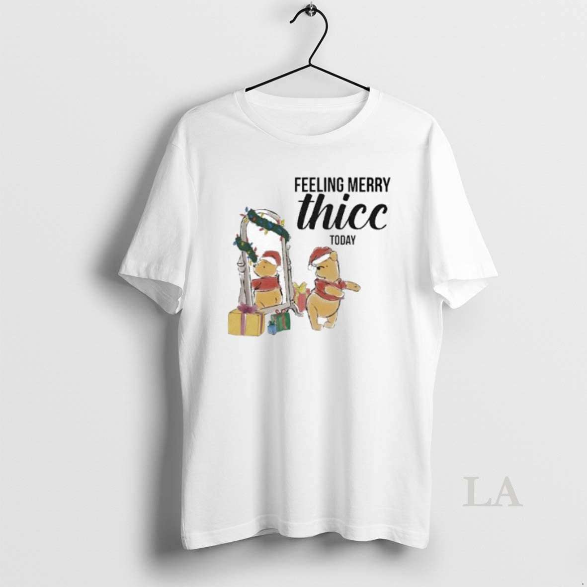 Original Winnie Pooh Lights Feeling Merry Thicc Today T-Shirts, Hoodie, Sweatshirt - T-Shirt, Sweatshirt, Hoodie