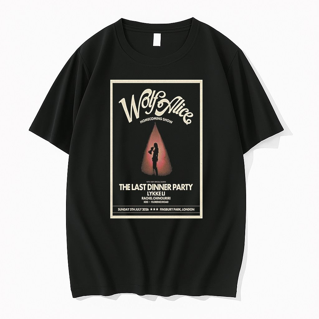 Original Wolf Alice London Uk July 5 2026 1 Tshirts Jpg Unisex T-shirt, Sweatshirt, Hoodie, Long Sleeve Tee - T-Shirt, Sweatshirt, Hoodie