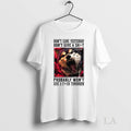Original Wolf Didnt Care Yesterday Dont Give A Shit Probably Wont Give A Fuck Tomorrow Unisex T-shirt, Sweatshirt, Hoodie, Long Sleeve Tee - T-Shirt, Sweatshirt, Hoodie