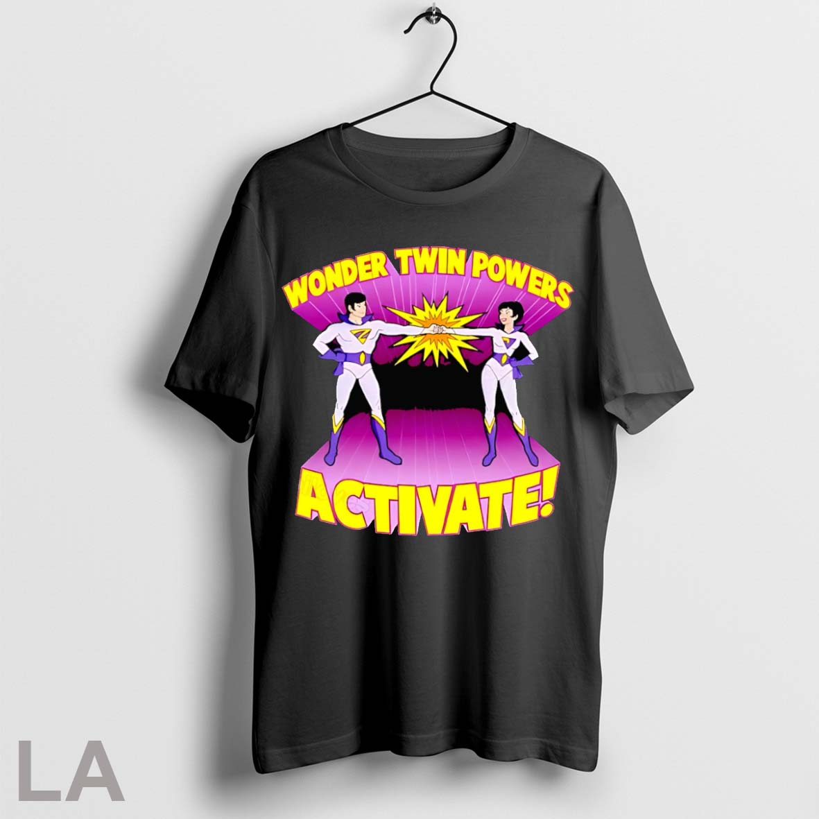 Original Wonder Twin Powers Activate Unisex T-shirt, Sweatshirt, Hoodie, Long Sleeve Tee - T-Shirt, Sweatshirt, Hoodie
