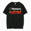 Original X Gym No Ozempic Black Tshirts Jpg Unisex T-shirt, Sweatshirt, Hoodie, Long Sleeve Tee - T-Shirt, Sweatshirt, Hoodie