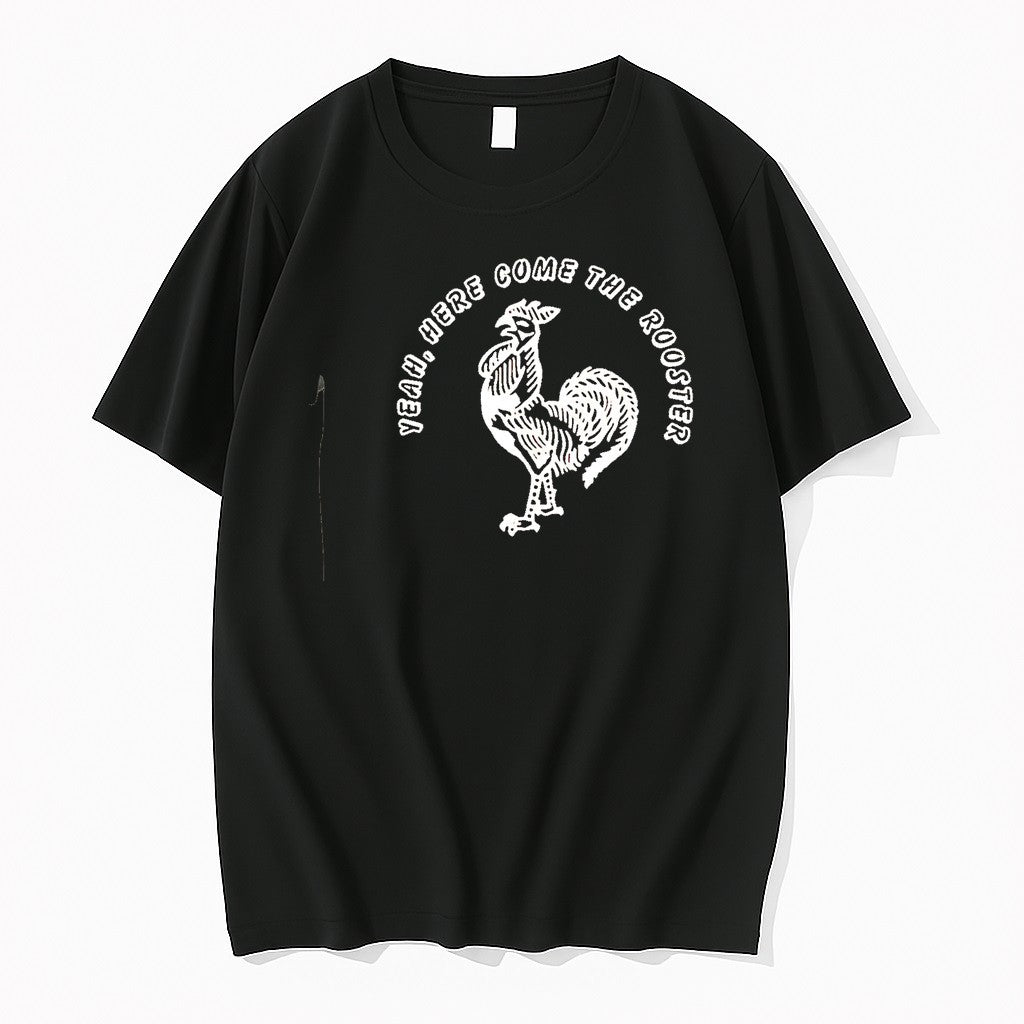 Original Yeah Here Come The Rooster Black Tshirts Jpg Unisex T-shirt, Sweatshirt, Hoodie, Long Sleeve Tee - T-Shirt, Sweatshirt, Hoodie