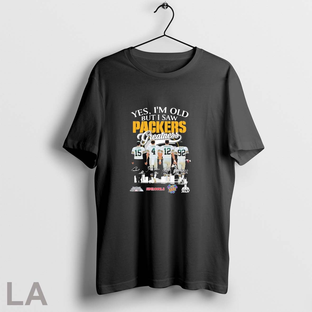 Original Yes Im Old But I Saw Greatness Green Bay Packers Players Unisex T-shirt, Sweatshirt, Hoodie, Long Sleeve Tee - T-Shirt, Sweatshirt, Hoodie